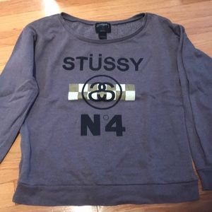 Stussy crew neck sweater